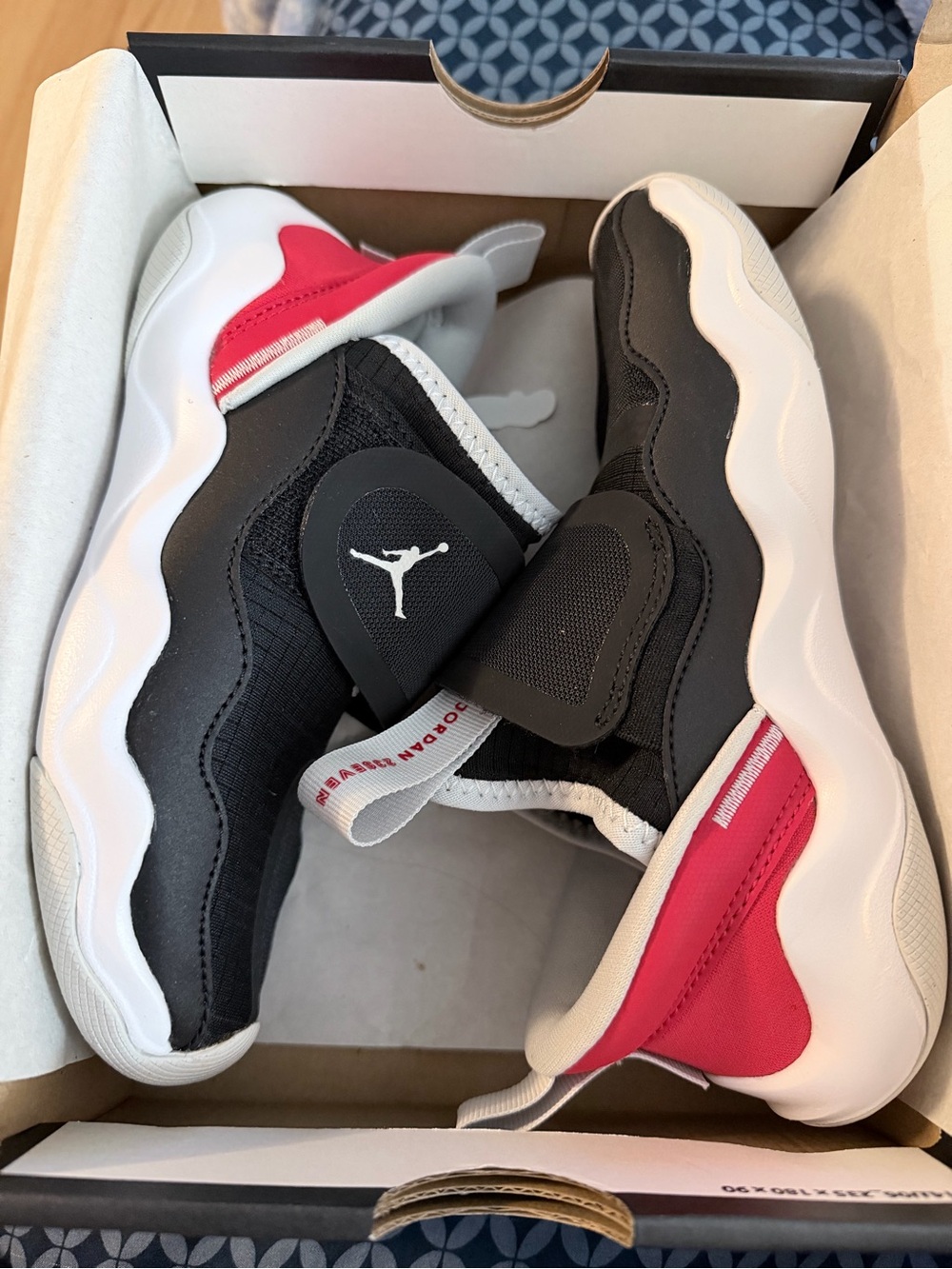 Jordan Kids Black and Red